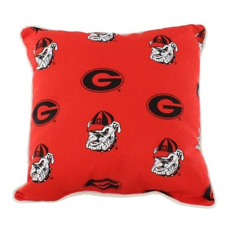 COLLEGE COVERS College Covers GEOODP 16 x 16 in. Georgia Bulldogs Outdoor Decorative Pillow GEOODP